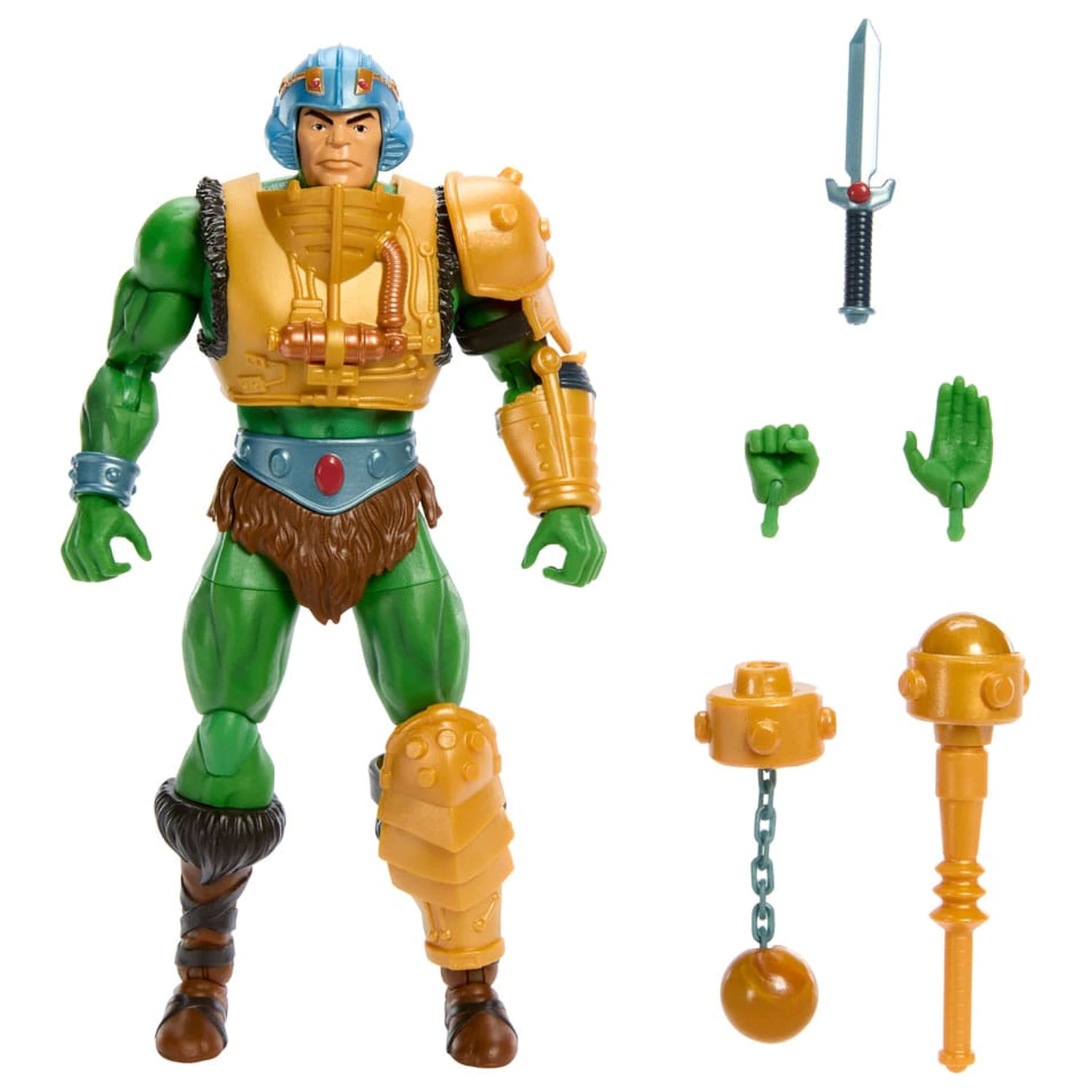 Masters of the Universe Masterverse Vintage Collection Akční figurka Man-At-Arms 18 cm fotografii produktu