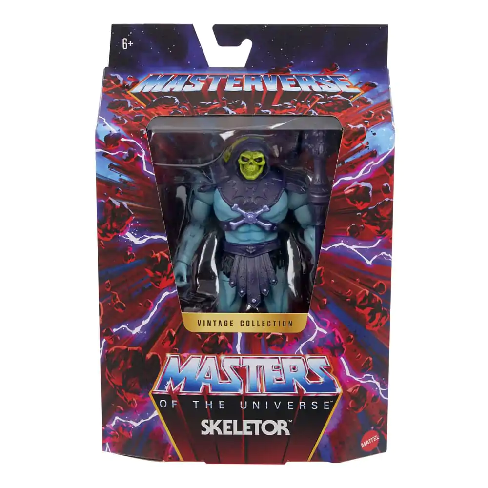 Masters of the Universe Masterverse Vintage Collection akční figurka Skeletor 18 cm fotografii produktu