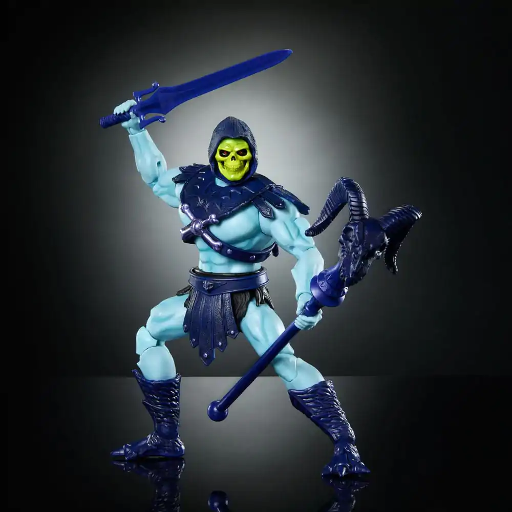 Masters of the Universe Masterverse Vintage Collection akční figurka Skeletor 18 cm fotografii produktu