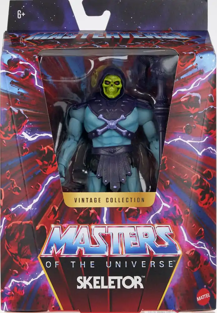 Masters of the Universe Masterverse Vintage Collection akční figurka Skeletor 18 cm fotografii produktu