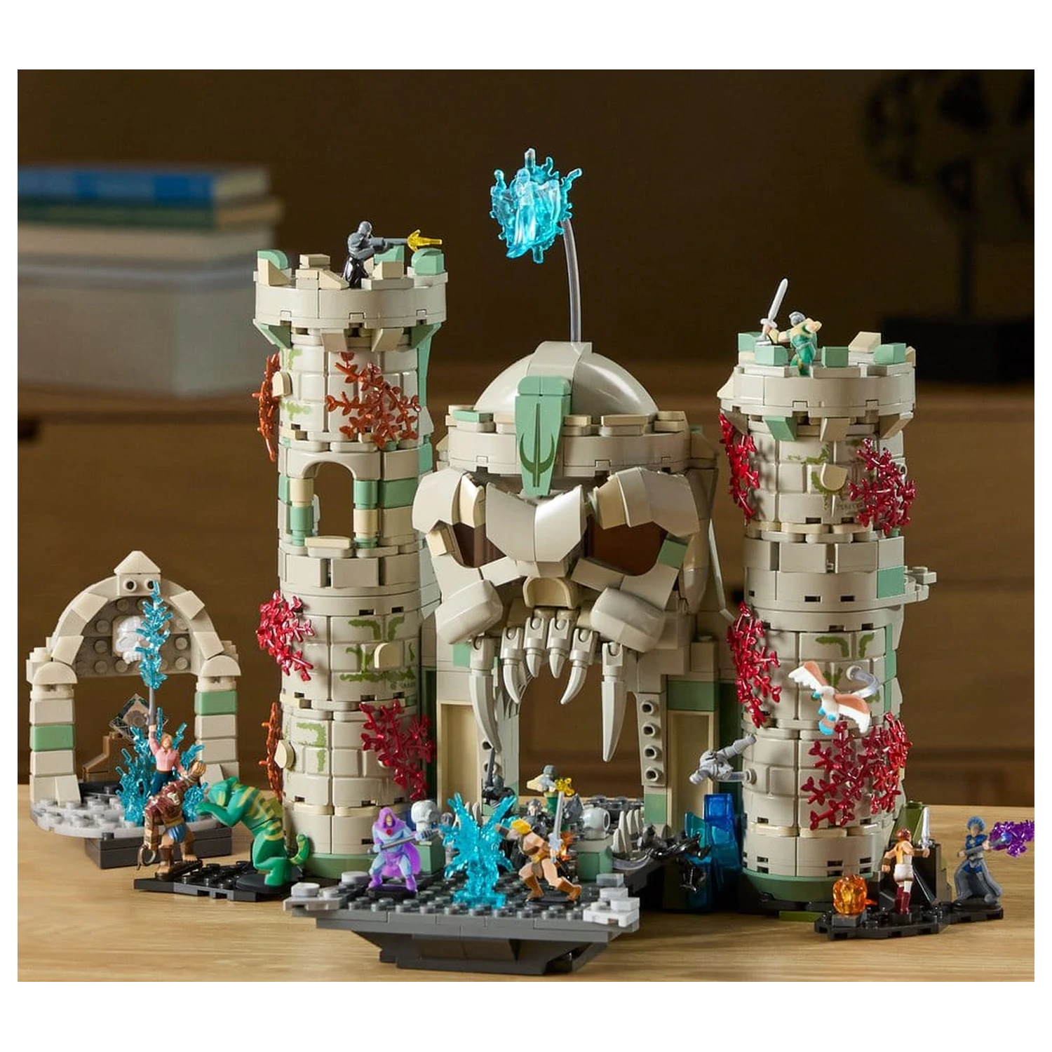Masters of the Universe Mattel Brick Shop Stavebnicová sada Hrad Grayskull fotografii produktu
