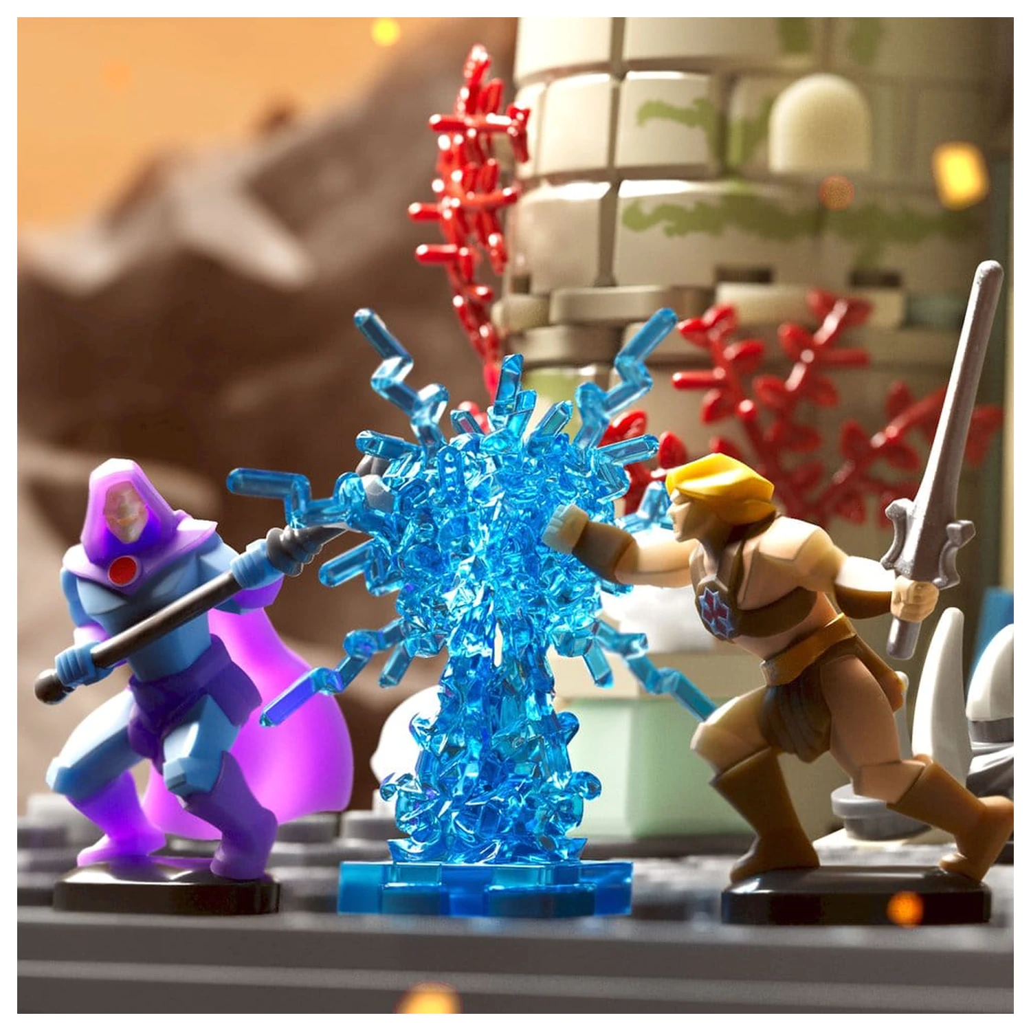 Masters of the Universe Mattel Brick Shop Stavebnicová sada Hrad Grayskull fotografii produktu