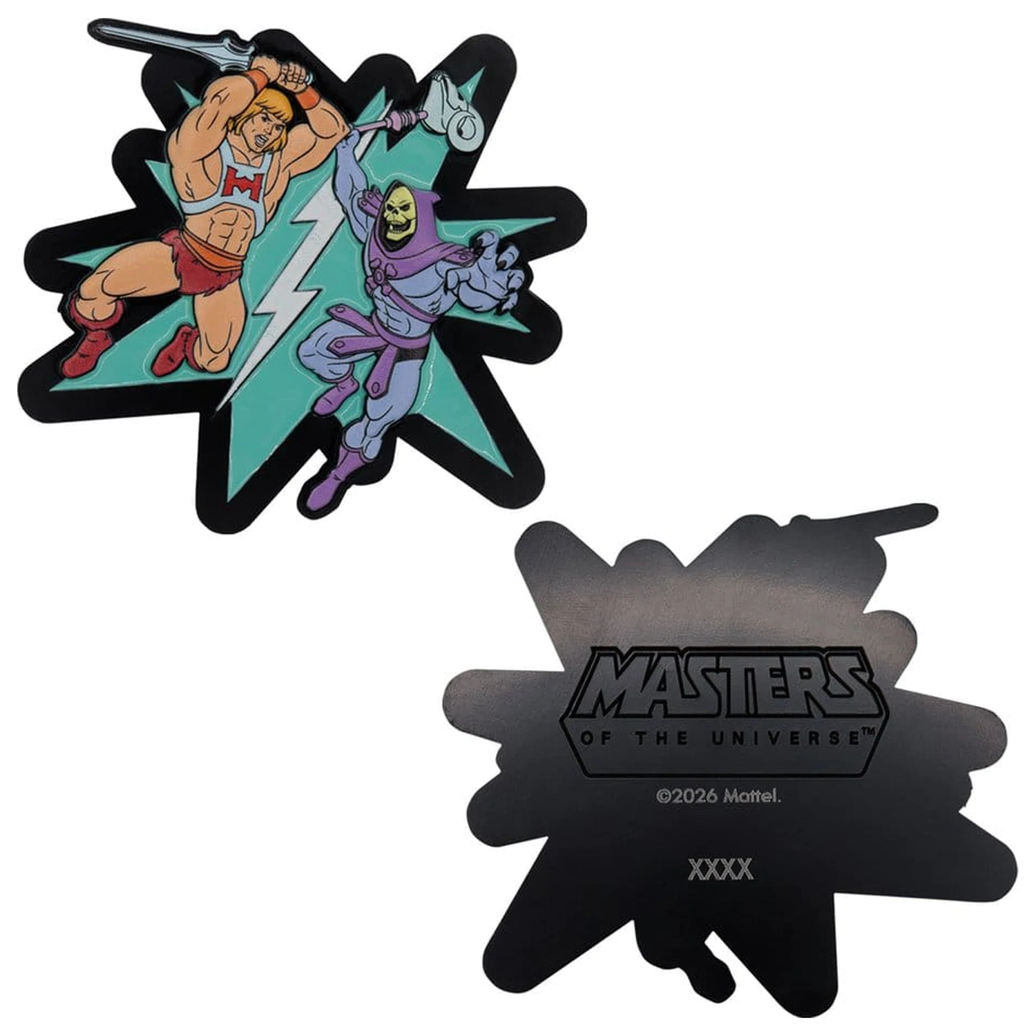 Masters of the Universe Medailon He-Man vs Skeletor Limitovaná Edice fotografii produktu
