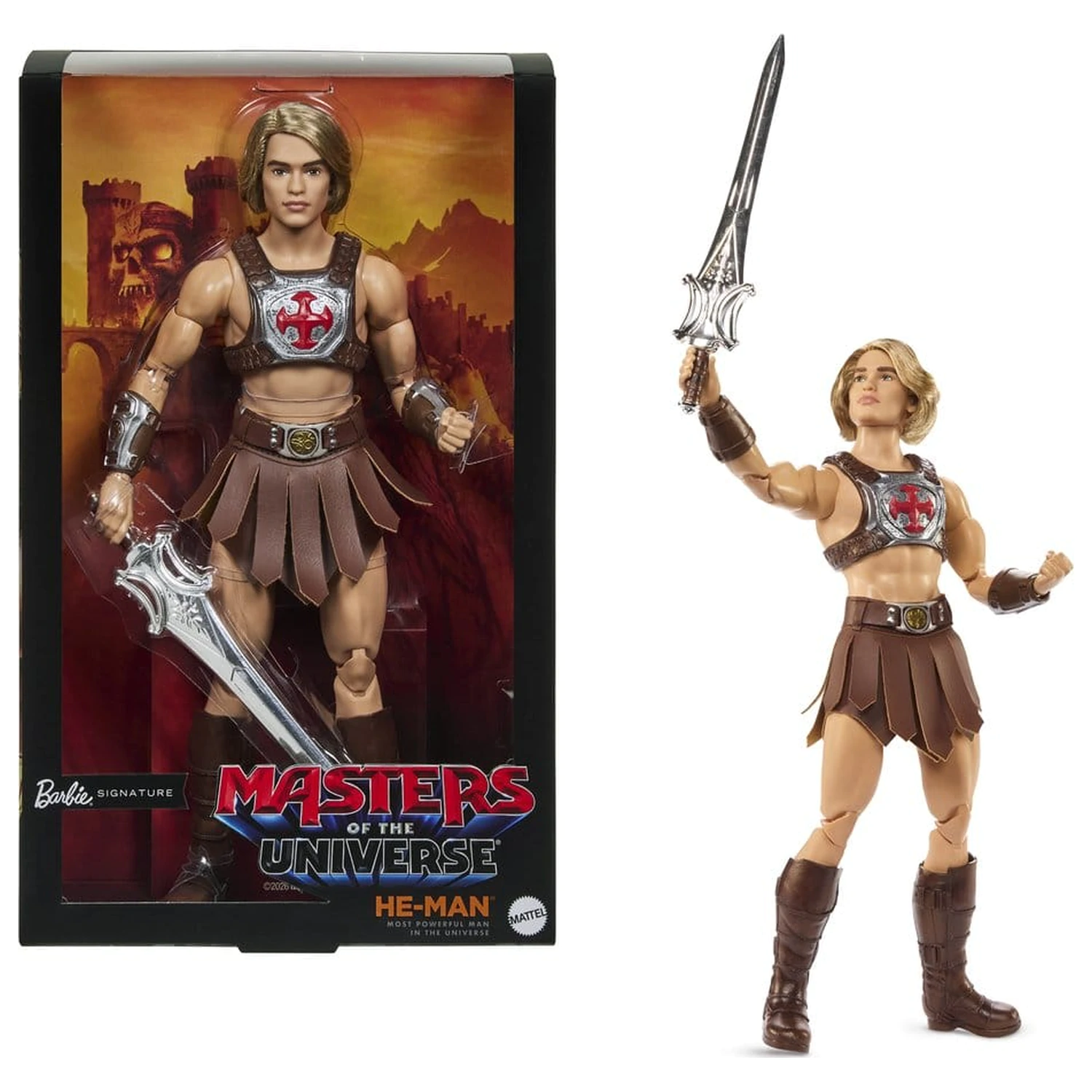 Masters of the Universe Movie 2026 Barbie Signature panenka He-Man 30 cm fotografii produktu