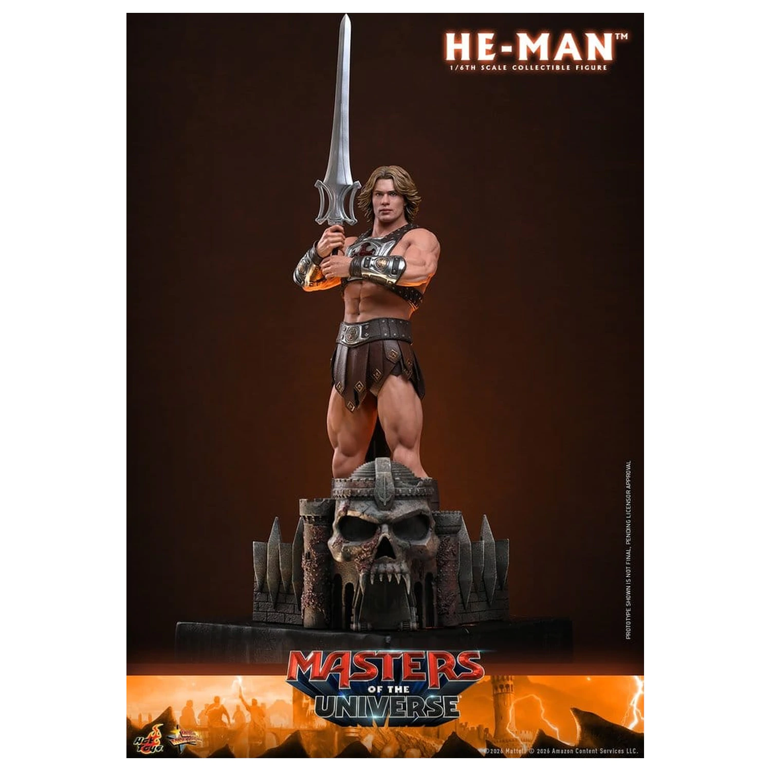 Masters of the Universe Movie Masterpiece akční figurka 1/6 He-Man 31 cm fotografii produktu