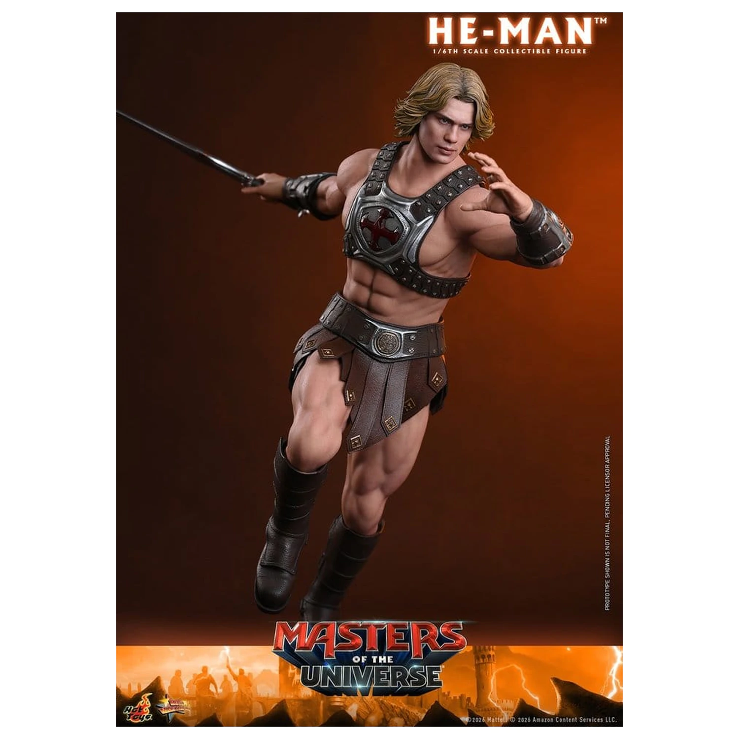 Masters of the Universe Movie Masterpiece akční figurka 1/6 He-Man 31 cm fotografii produktu