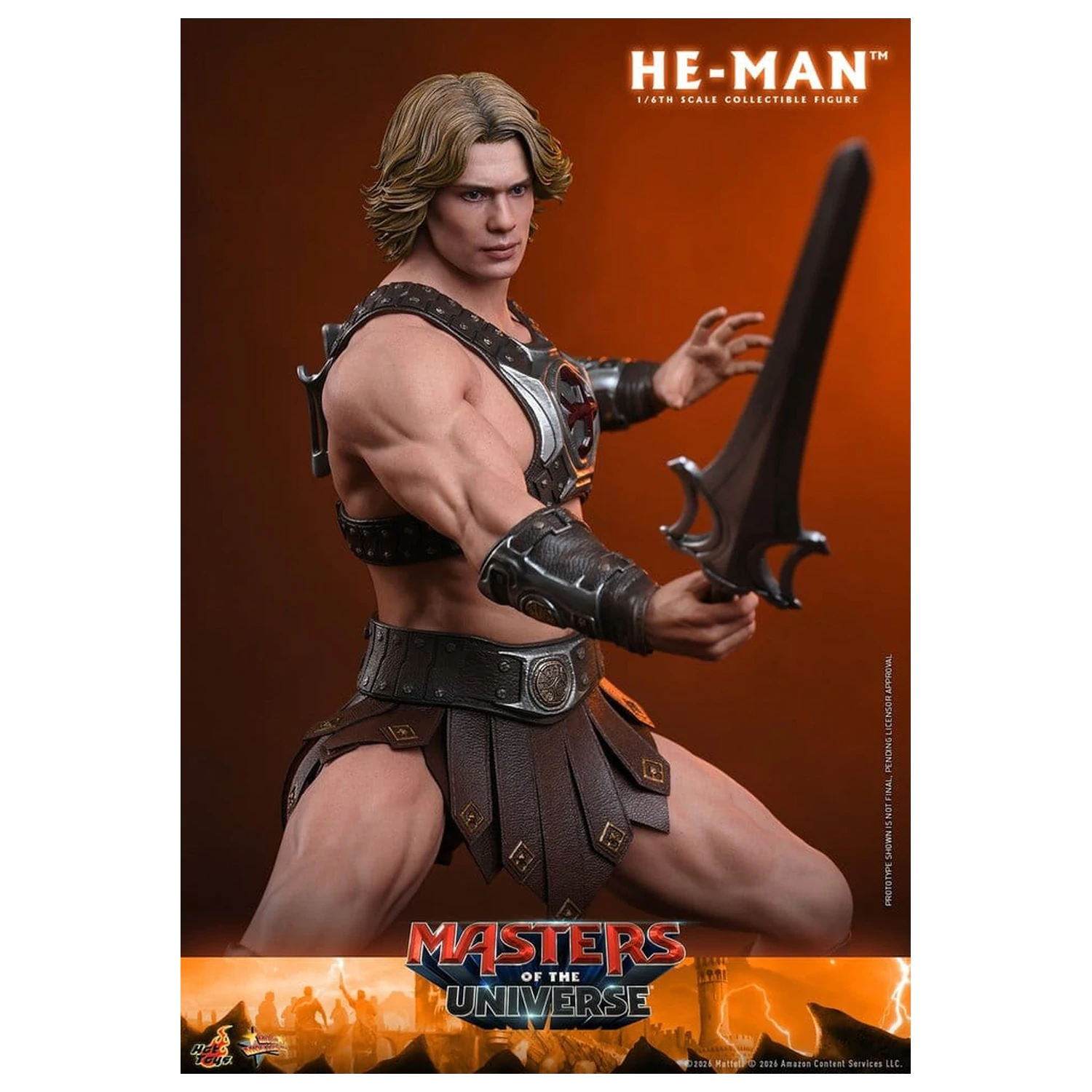 Masters of the Universe Movie Masterpiece akční figurka 1/6 He-Man 31 cm fotografii produktu