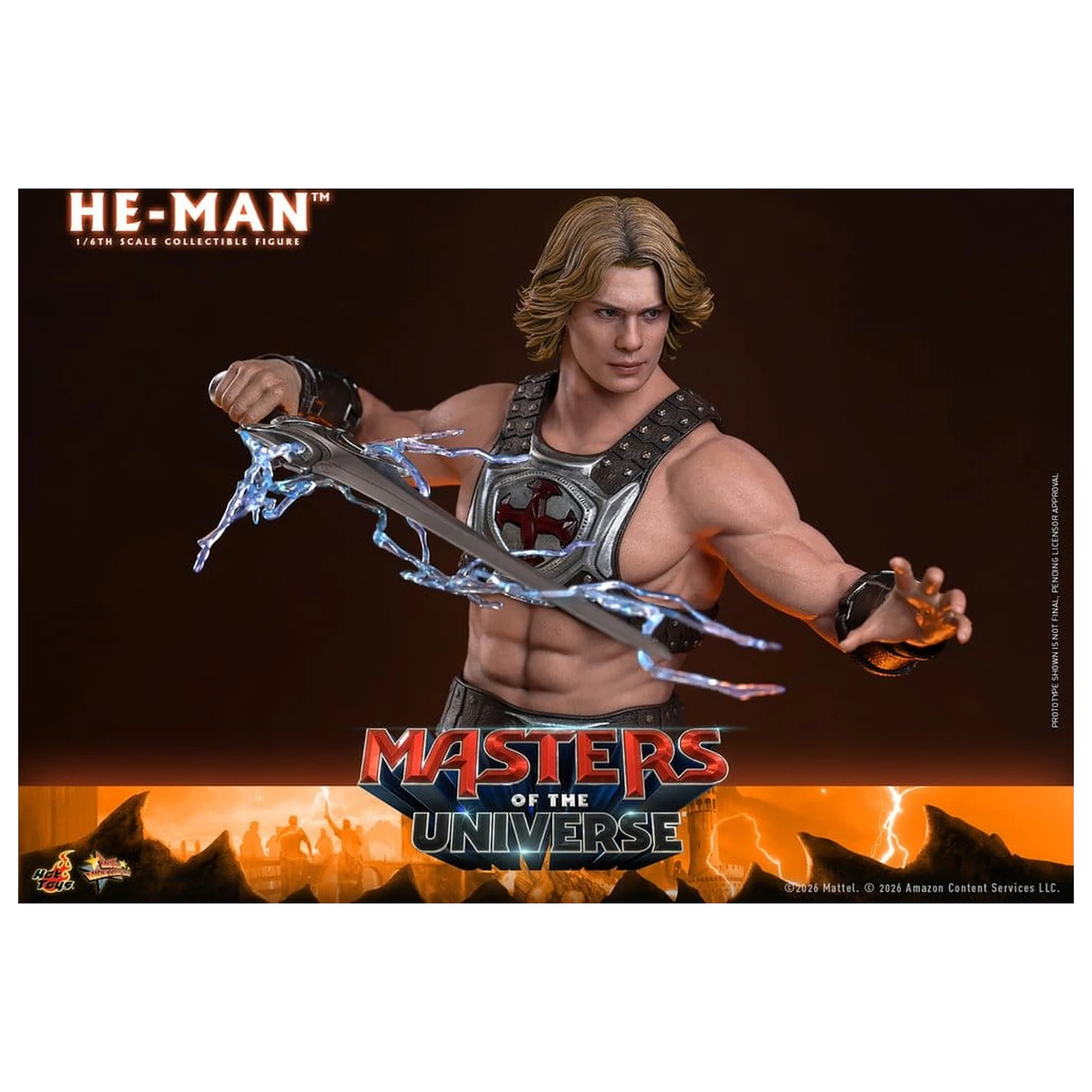 Masters of the Universe Movie Masterpiece akční figurka 1/6 He-Man 31 cm fotografii produktu