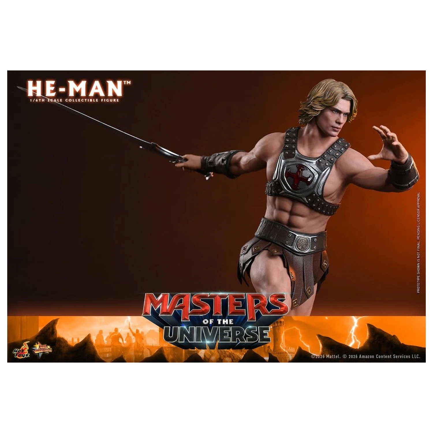 Masters of the Universe Movie Masterpiece akční figurka 1/6 He-Man 31 cm fotografii produktu