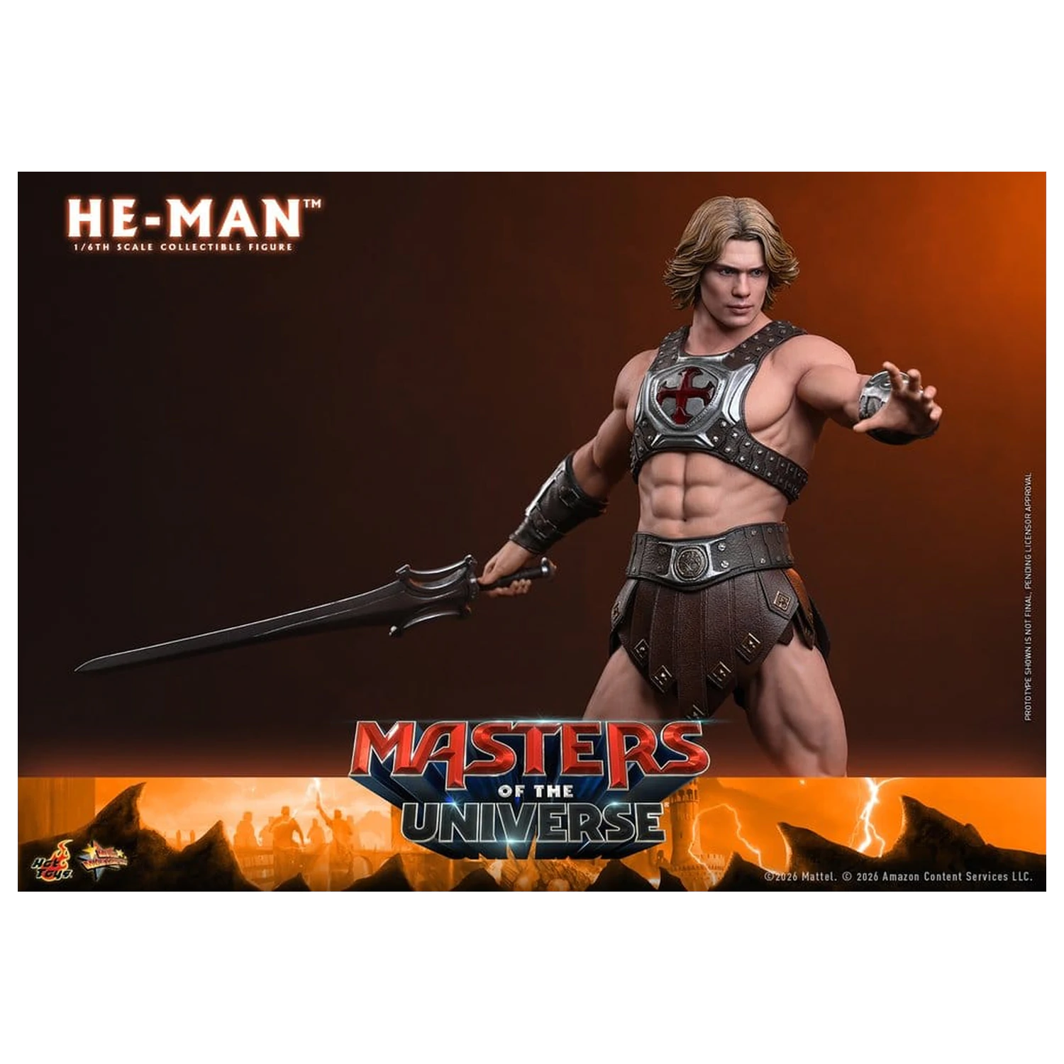 Masters of the Universe Movie Masterpiece akční figurka 1/6 He-Man 31 cm fotografii produktu