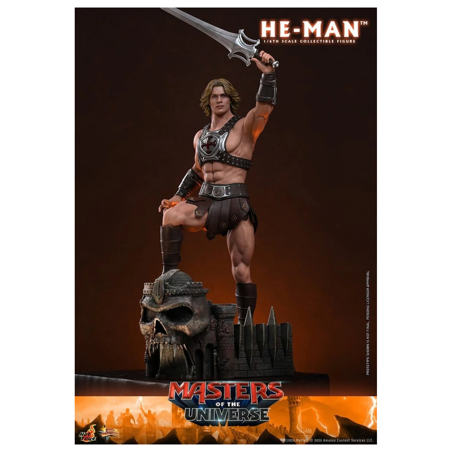 Masters of the Universe Movie Masterpiece akční figurka 1/6 He-Man 31 cm fotografii produktu