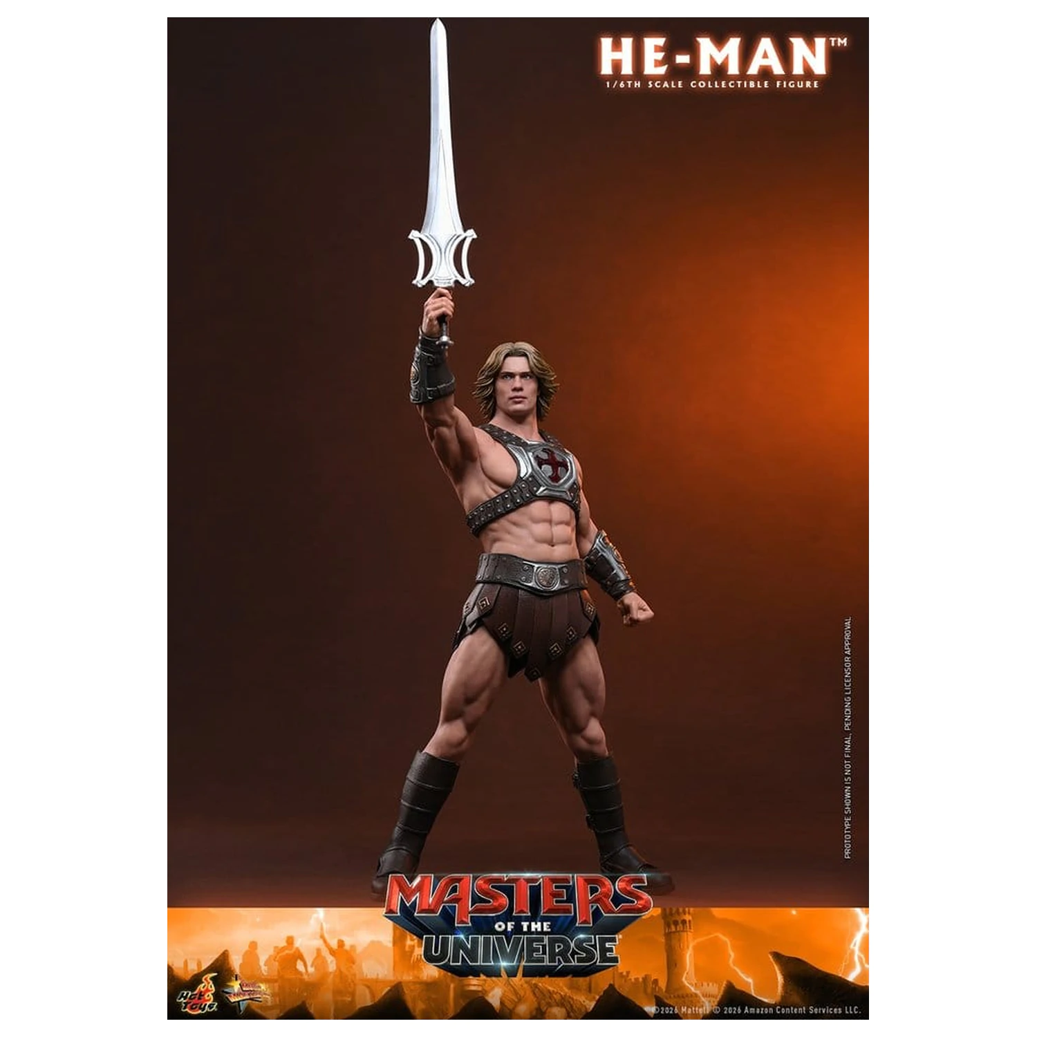 Masters of the Universe Movie Masterpiece akční figurka 1/6 He-Man 31 cm fotografii produktu