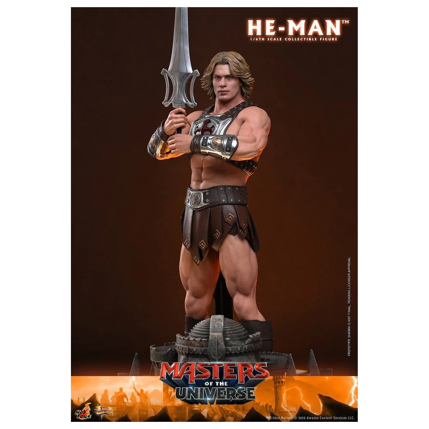 Masters of the Universe Movie Masterpiece akční figurka 1/6 He-Man 31 cm fotografii produktu