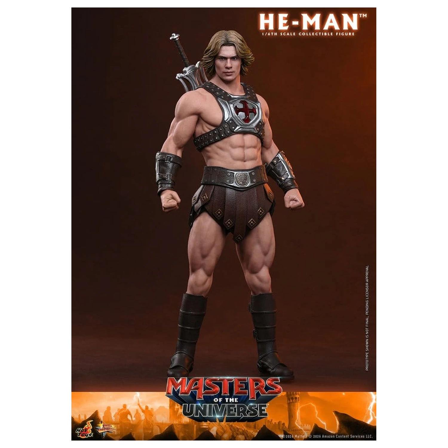 Masters of the Universe Movie Masterpiece akční figurka 1/6 He-Man 31 cm fotografii produktu