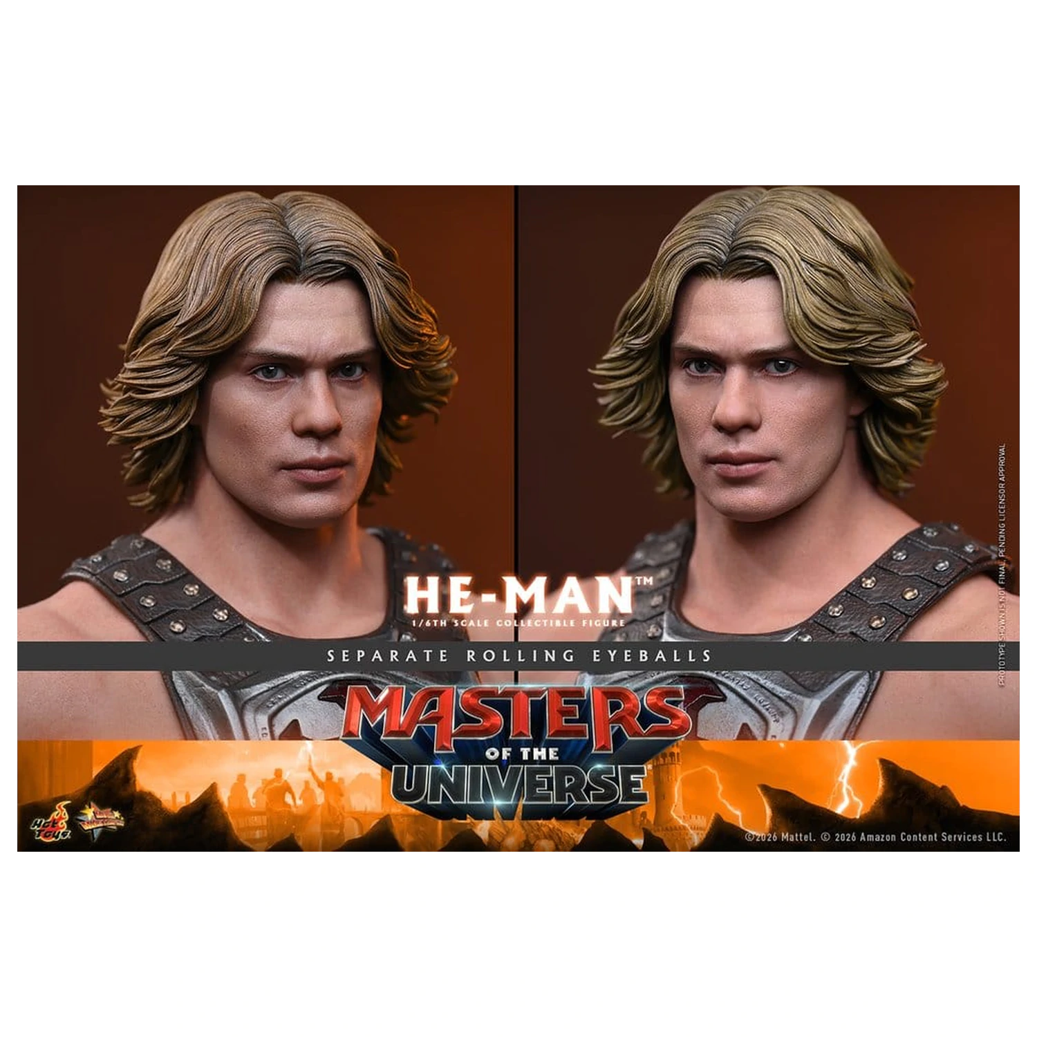 Masters of the Universe Movie Masterpiece akční figurka 1/6 He-Man 31 cm fotografii produktu