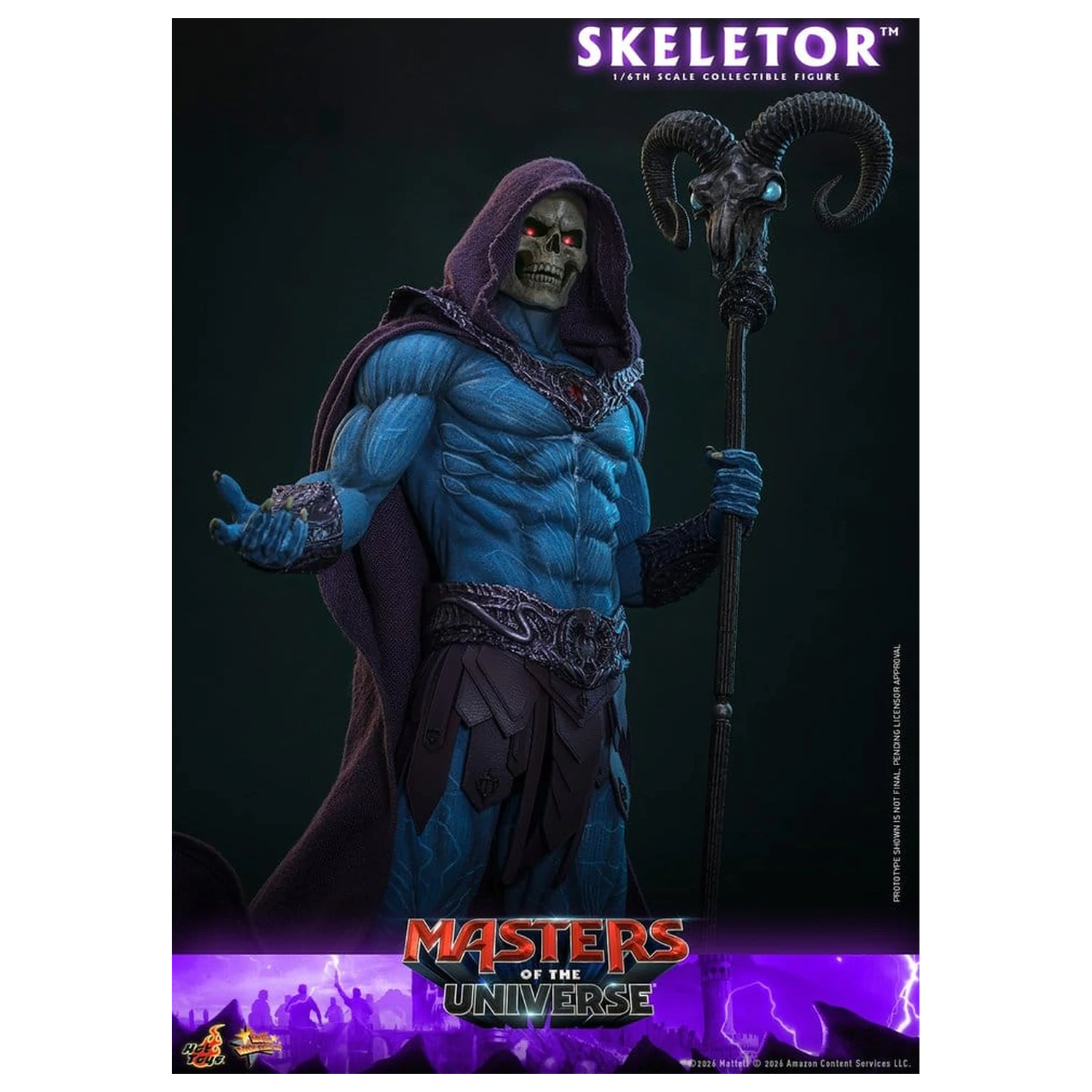 Masters of the Universe Movie Masterpiece akční figurka 1/6 Skeletor 31 cm fotografii produktu