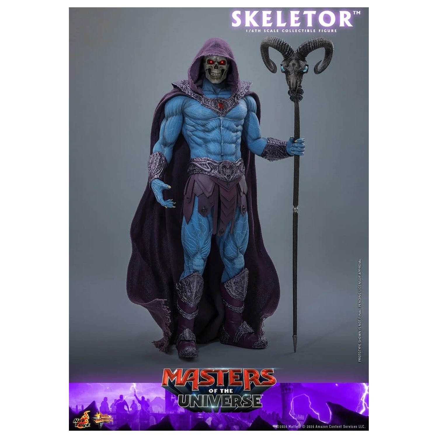 Masters of the Universe Movie Masterpiece akční figurka 1/6 Skeletor 31 cm fotografii produktu