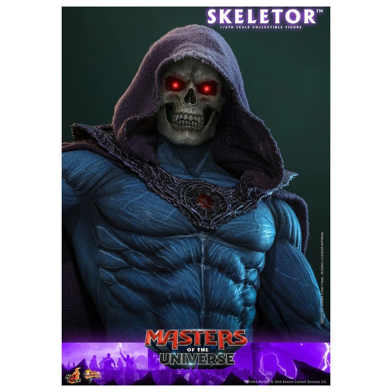 Masters of the Universe Movie Masterpiece akční figurka 1/6 Skeletor 31 cm fotografii produktu