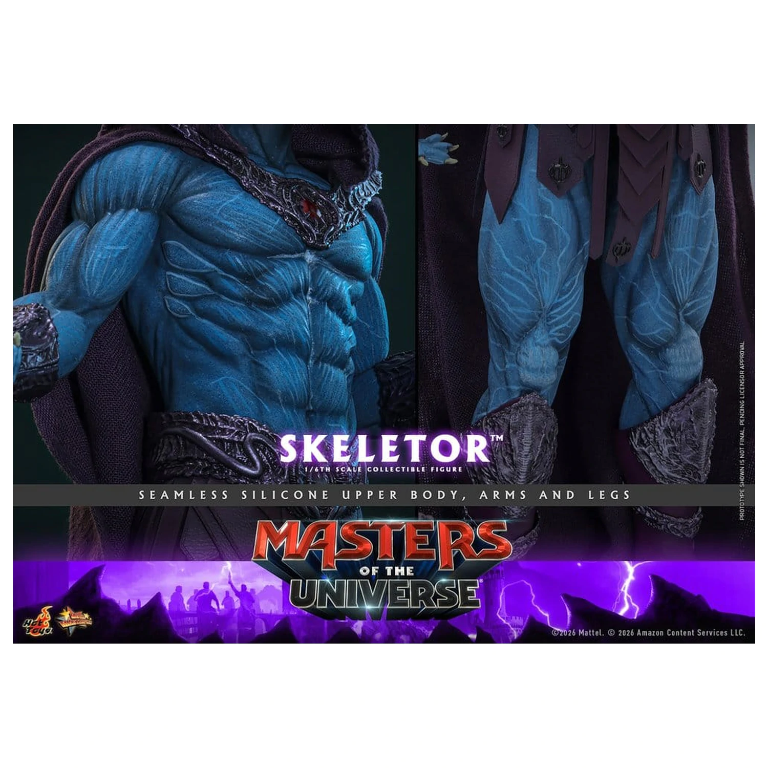Masters of the Universe Movie Masterpiece akční figurka 1/6 Skeletor 31 cm fotografii produktu