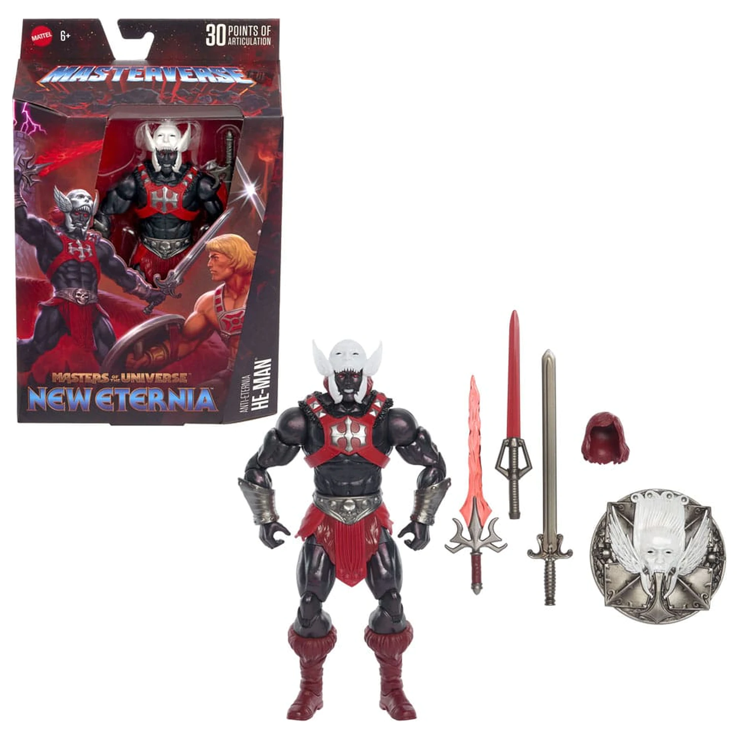 Masters of the Universe: New Eternia Masterverse akční figurka Anti-Eternia He-Man 18 cm fotografii produktu
