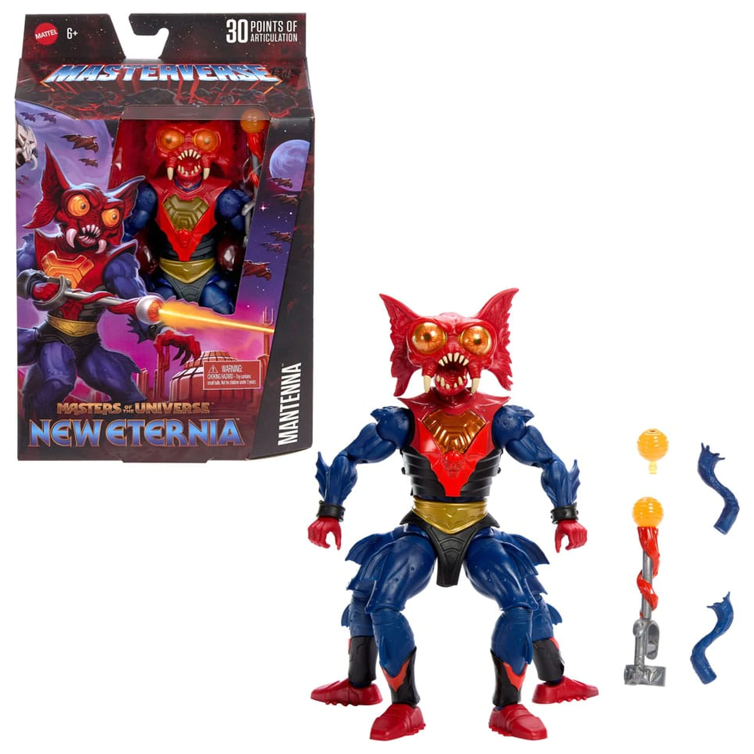 Masters of the Universe: New Eternia Masterverse akční figurka Mantenna 18 cm fotografii produktu