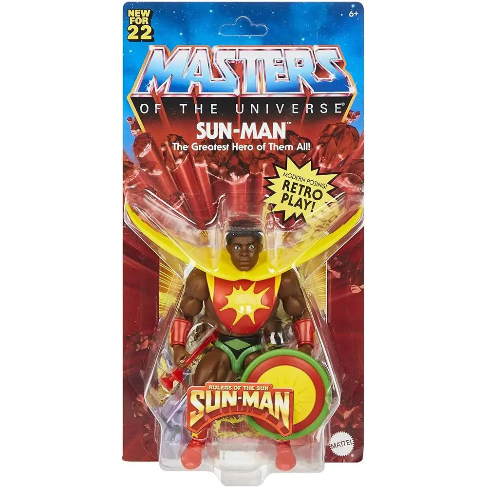 Masters of the Universe Origins akční figurka 2022 Sun-Man 14 cm fotografii produktu