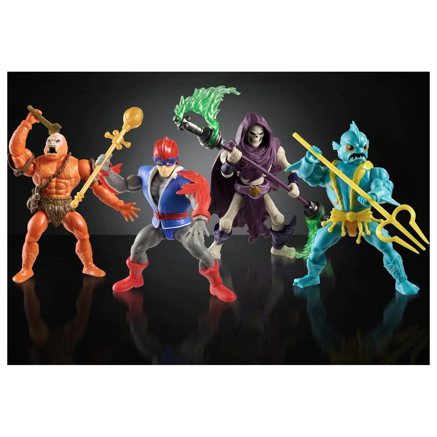 Masters of the Universe Origins akční figurky 4-Pack Battle for Subternia 14 cm fotografii produktu