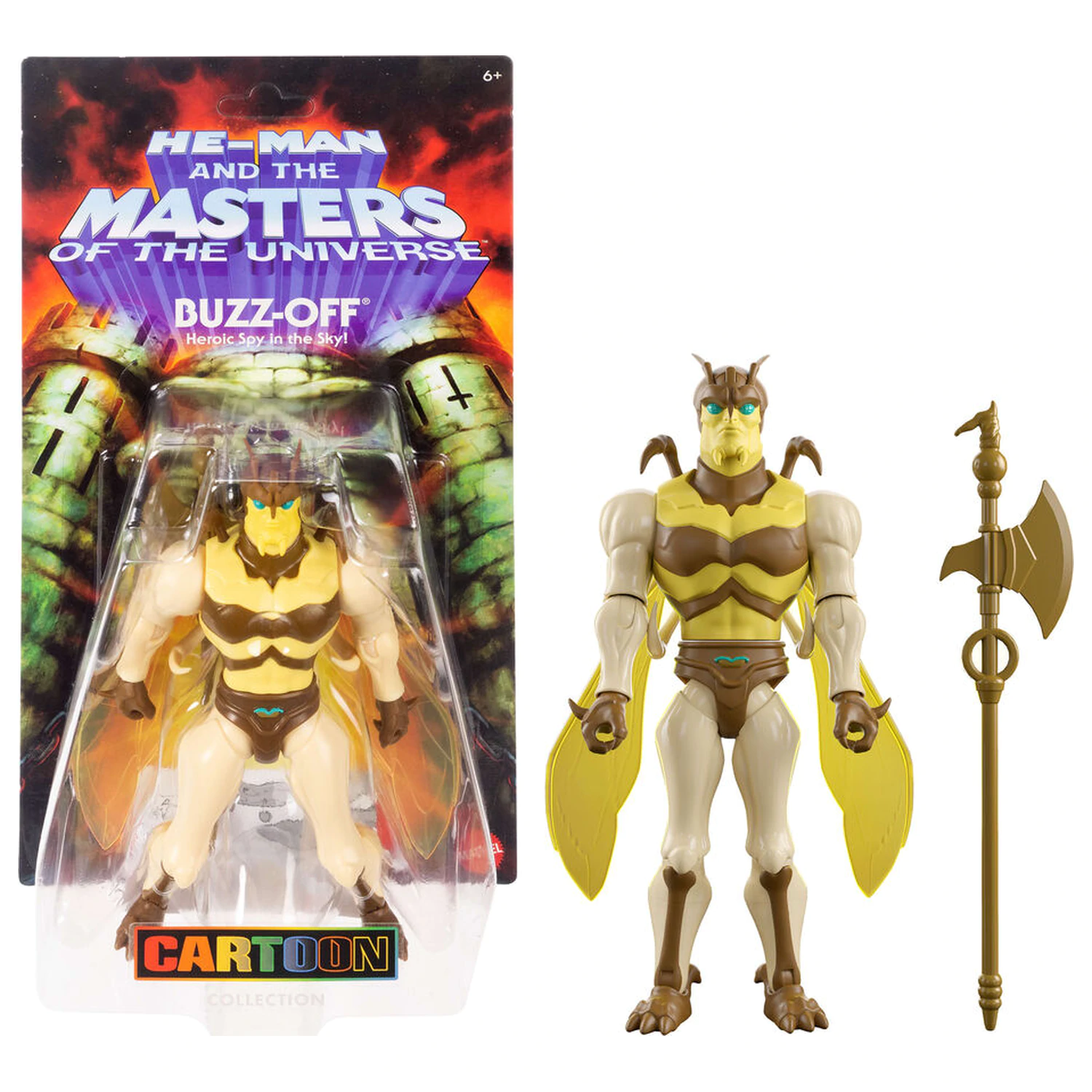 Masters of the Universe Origins Cartoon Collection figurka Buzz Off 14cm fotografii produktu