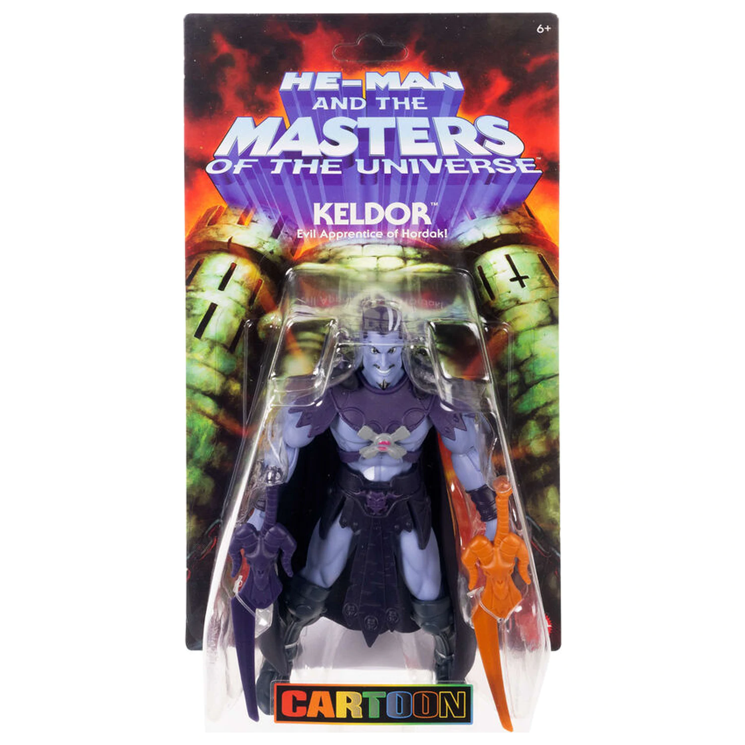 Masters of the Universe Origins Cartoon Collection Keldor figurka 14 cm fotografii produktu