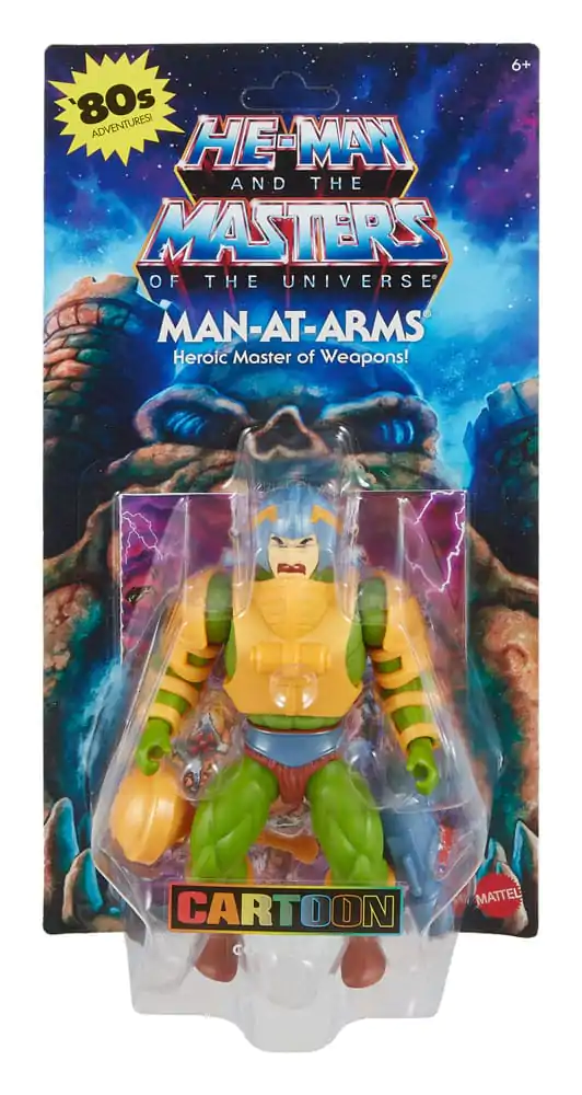 Masters of the Universe Origins akční figurka Cartoon Collection: Man-At-Arms 14 cm fotografii produktu