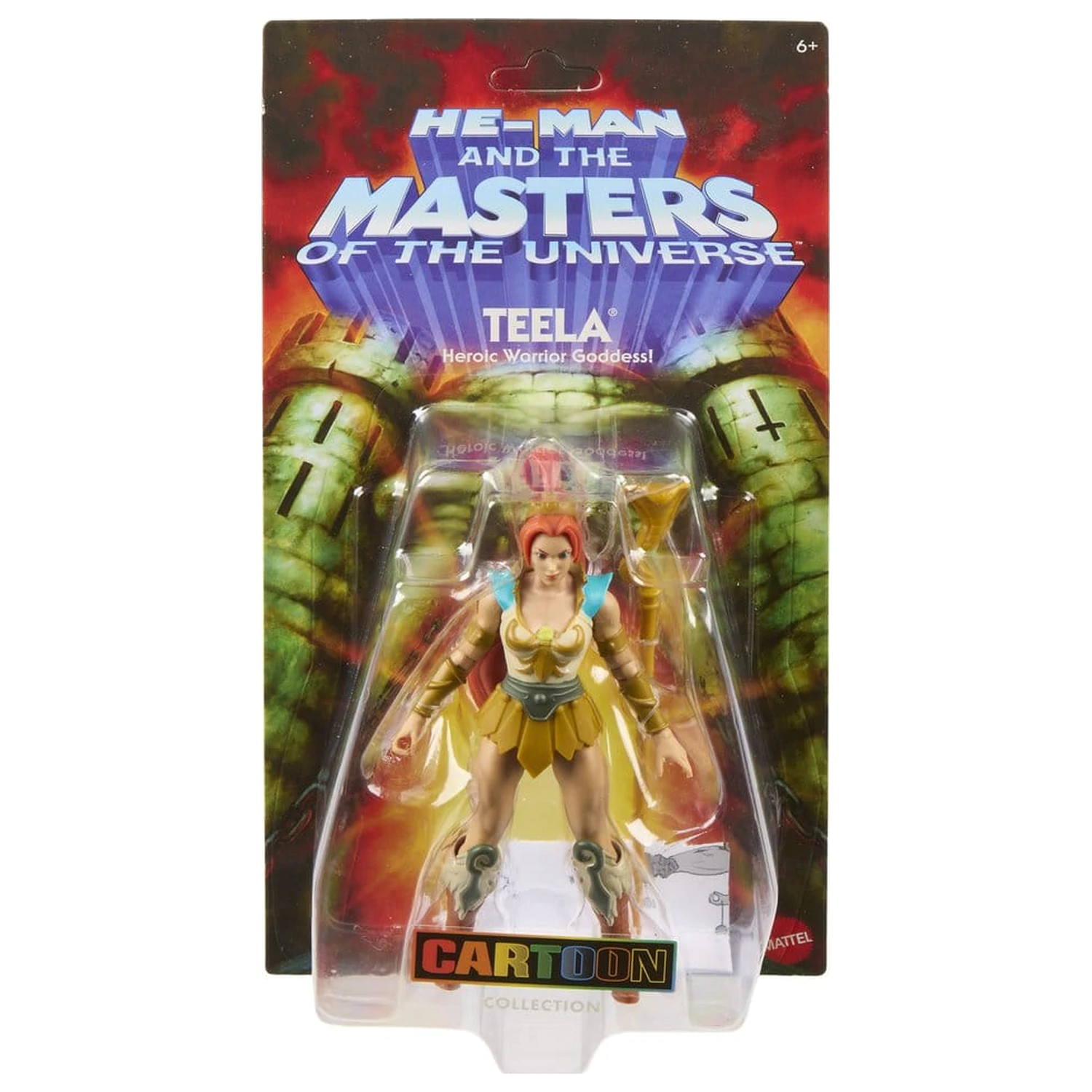Masters of the Universe Origins Akční figurka Cartoon Collection: Teela 14 cm fotografii produktu
