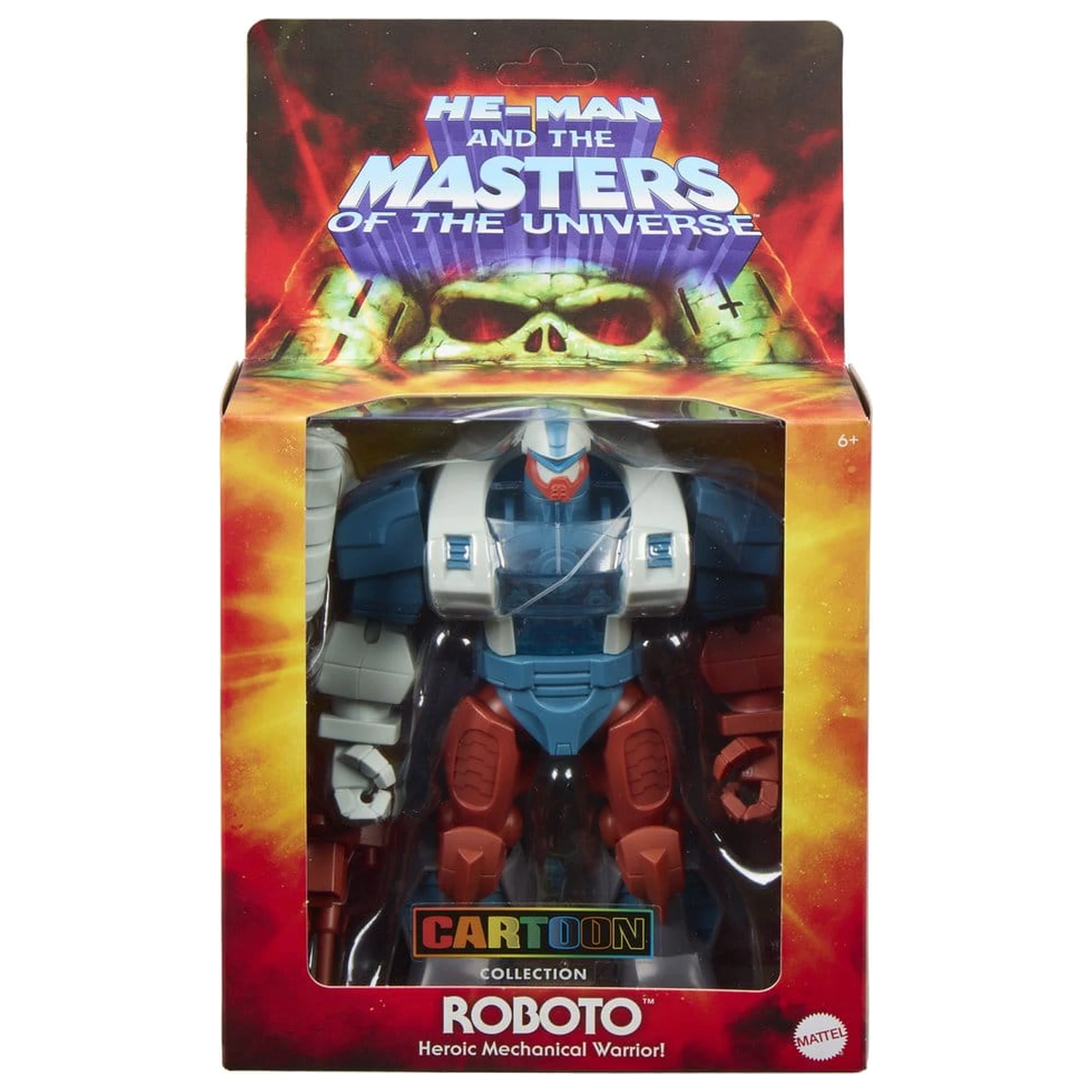 Masters of the Universe Origins Deluxe Akční figurka Cartoon Collection: Roboto 14 cm fotografii produktu