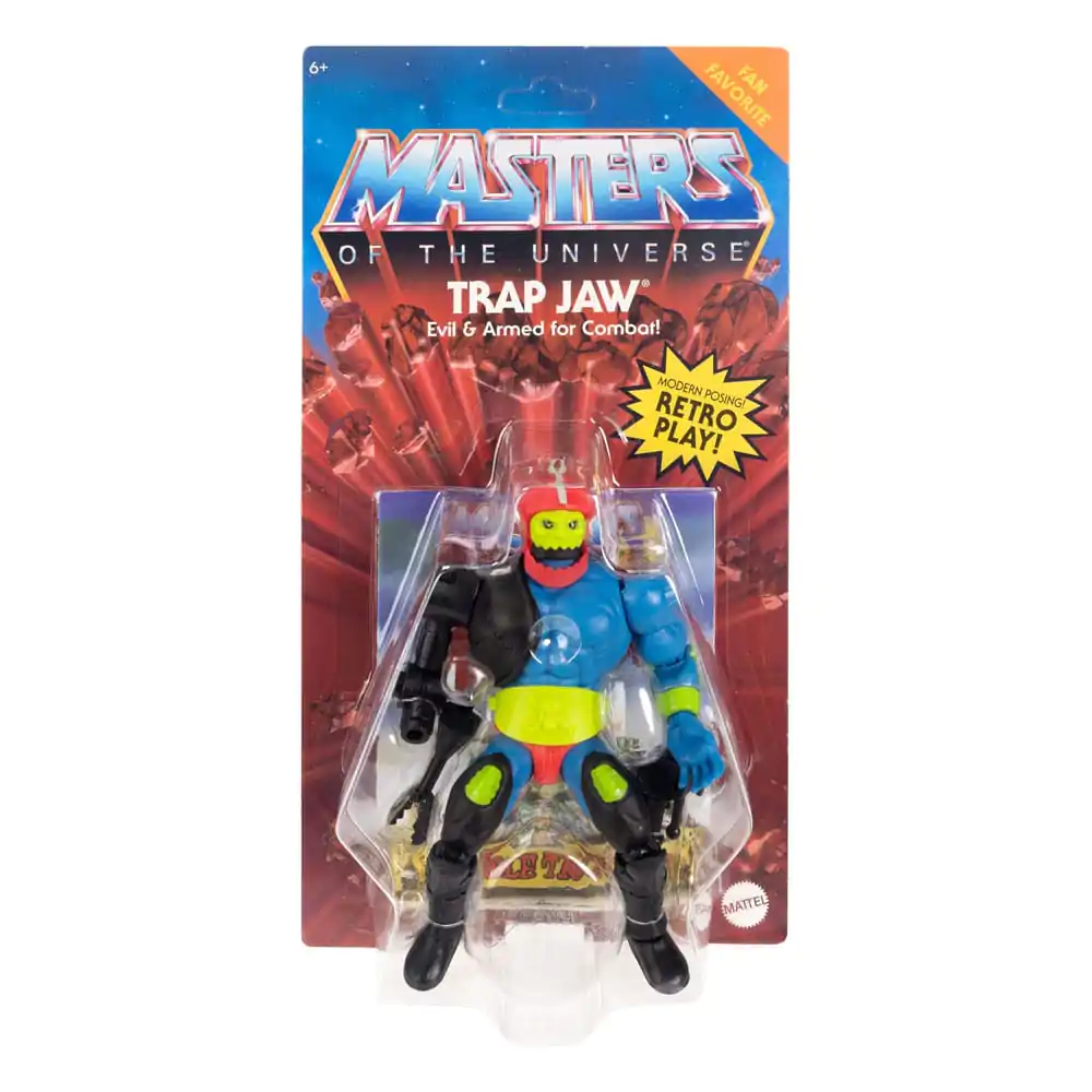 Masters of the Universe Origins akční figurka Trap Jaw 14 cm fotografii produktu