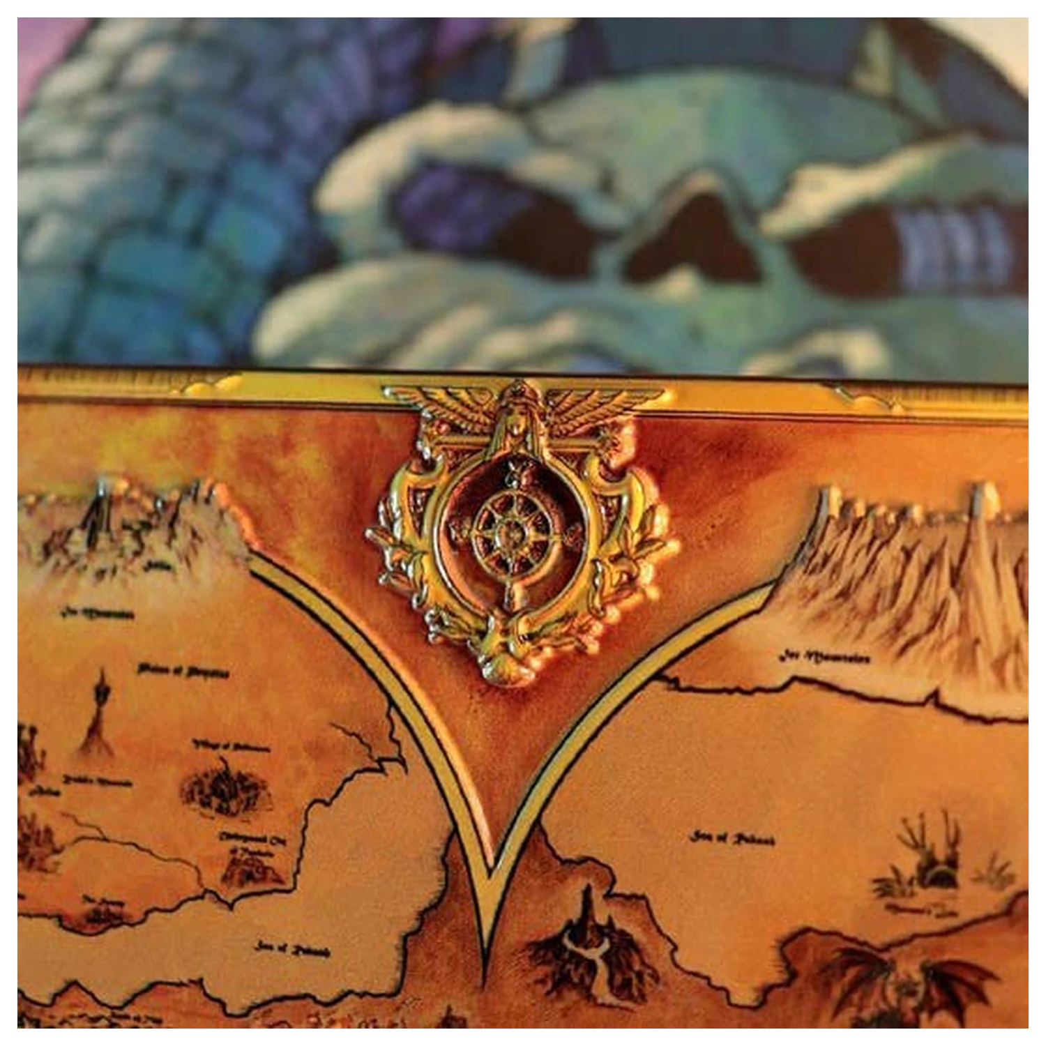 Masters of the Universe Replika Kovová mapa Eternie Limitovaná edice 10 x 15 cm fotografii produktu