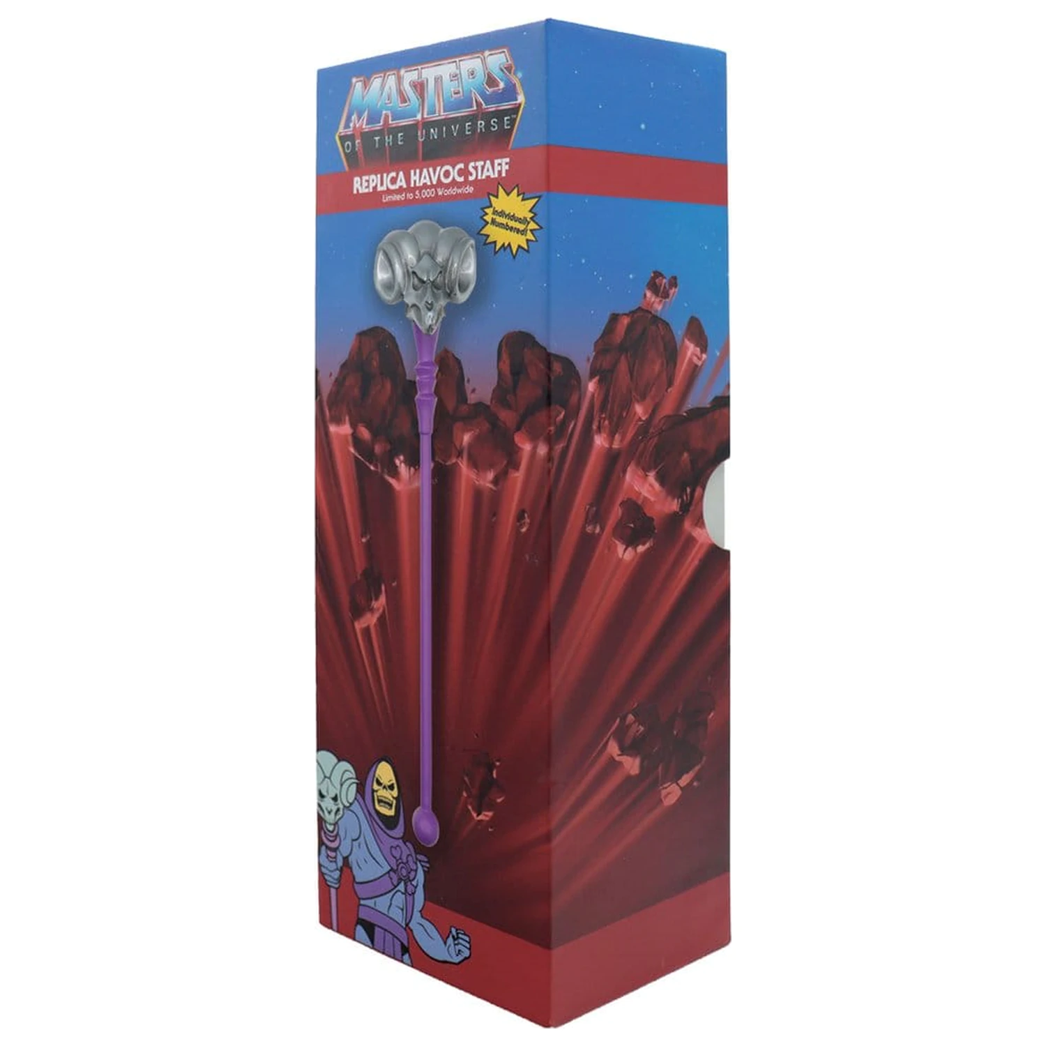 Masters of the Universe Replika miniaturní Havoc Staff Limitovaná edice 18 cm fotografii produktu