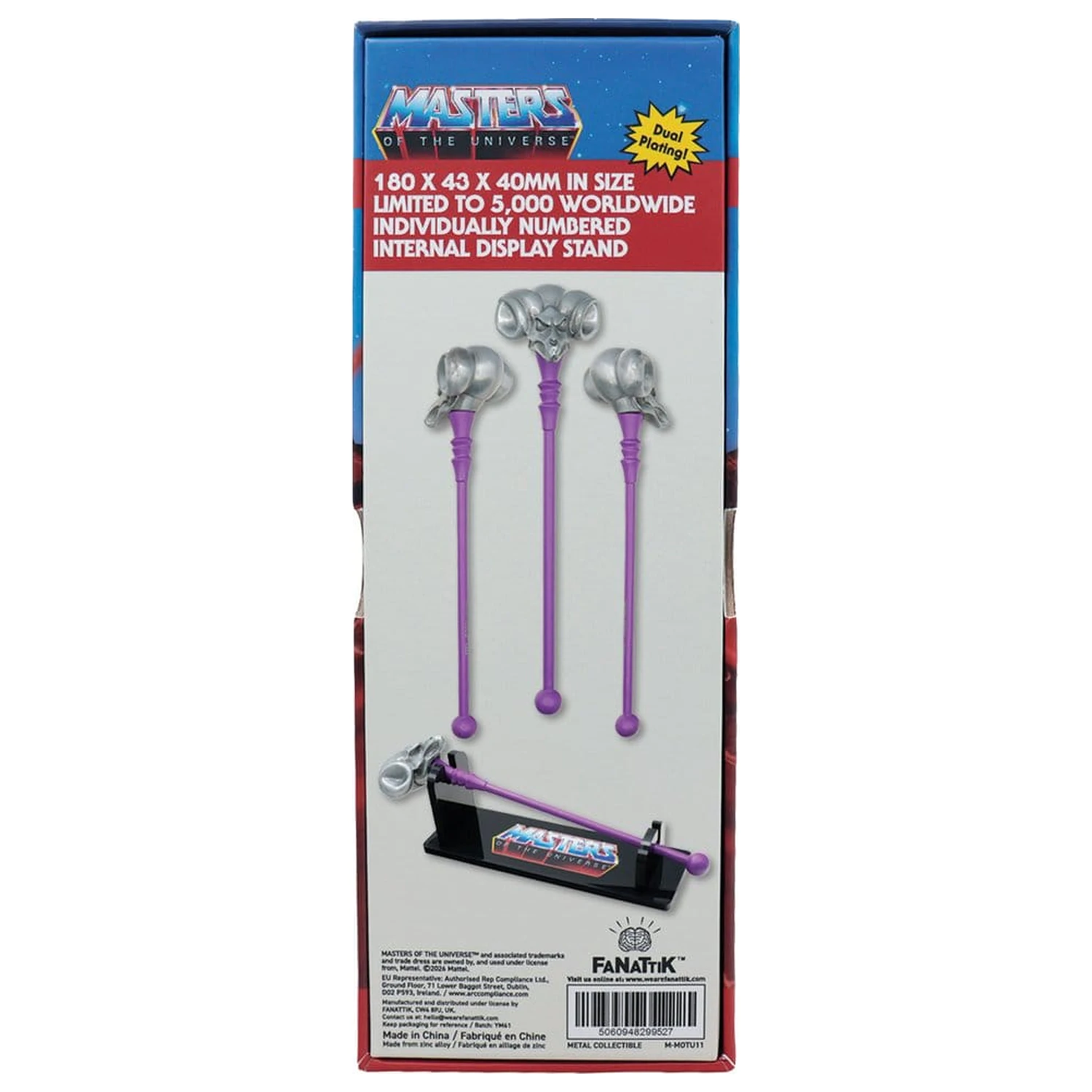 Masters of the Universe Replika miniaturní Havoc Staff Limitovaná edice 18 cm fotografii produktu