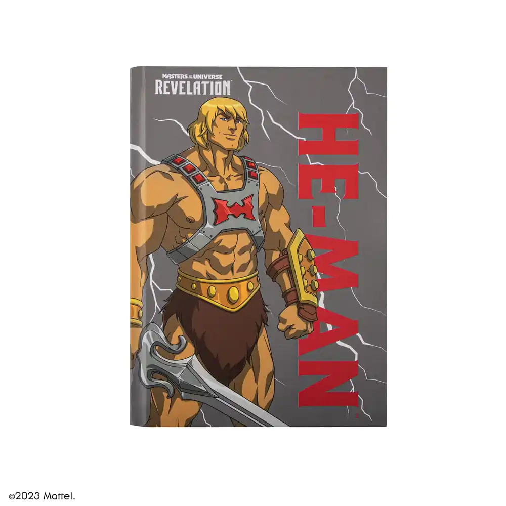 Masters of the Universe - Revelation: He-Man Thunder Deluxe Sada poznámkového bloku (poznámkový blok + pero) fotografii produktu
