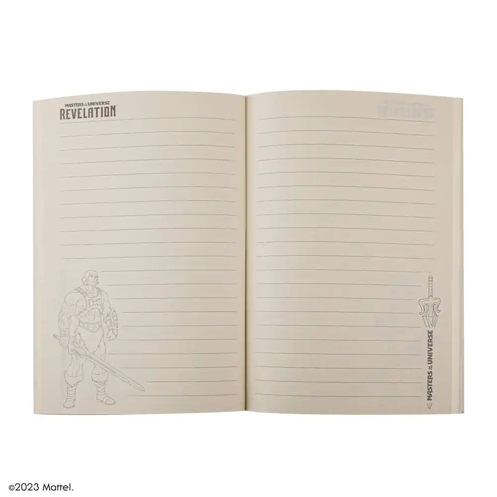 Masters of the Universe - Revelation: He-Man Thunder Deluxe Sada poznámkového bloku (poznámkový blok + pero) fotografii produktu