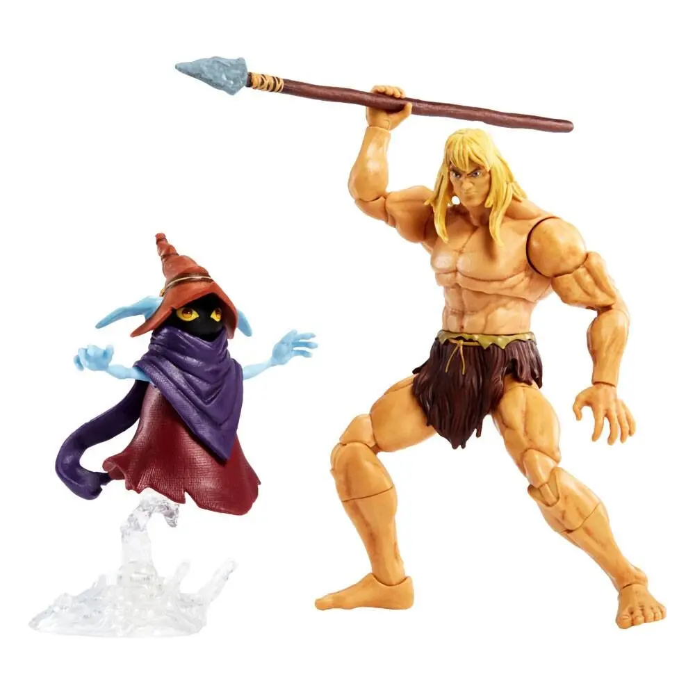 Masters of the Universe: Revelation Masterverse akční figurky 2022 Deluxe Savage He-Man & Orko 18 cm fotografii produktu