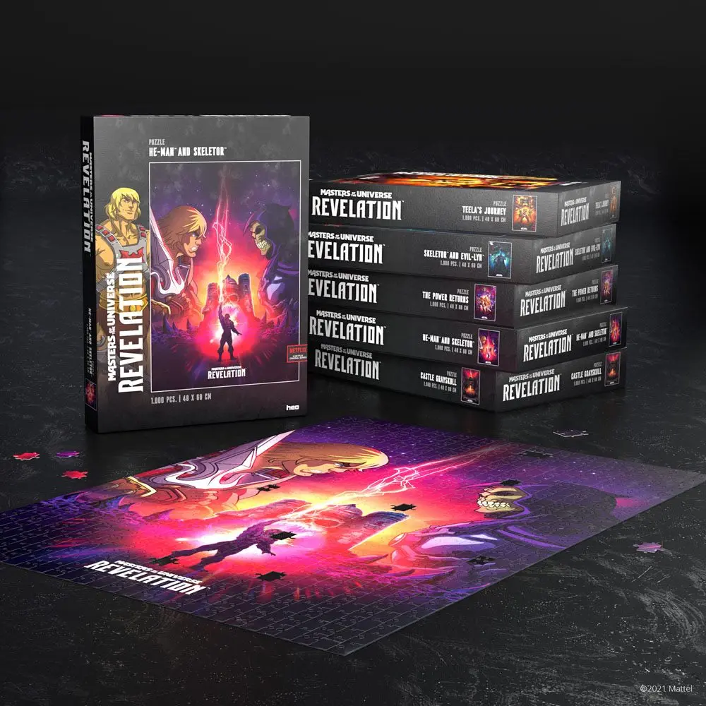 Masters of the Universe: Revelation™ Puzzle He-Man™ a Skeletor™ (1000 dílků) fotografii produktu