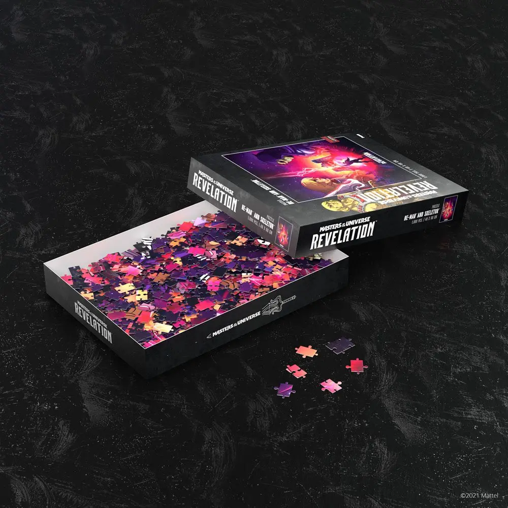 Masters of the Universe: Revelation™ Puzzle He-Man™ a Skeletor™ (1000 dílků) fotografii produktu