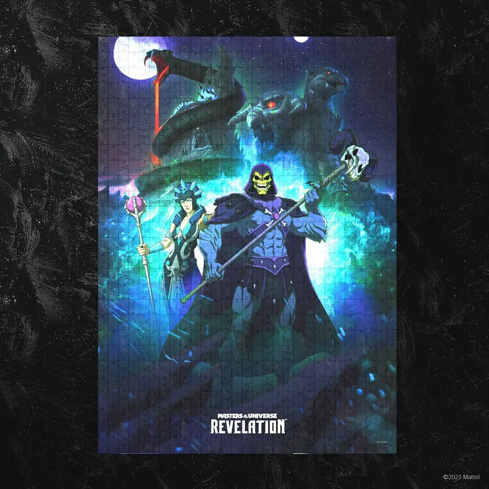 Masters of the Universe: Revelation™ Skládačka Skeletor™ a Evil-Lyn™ (1000 dílků) fotografii produktu