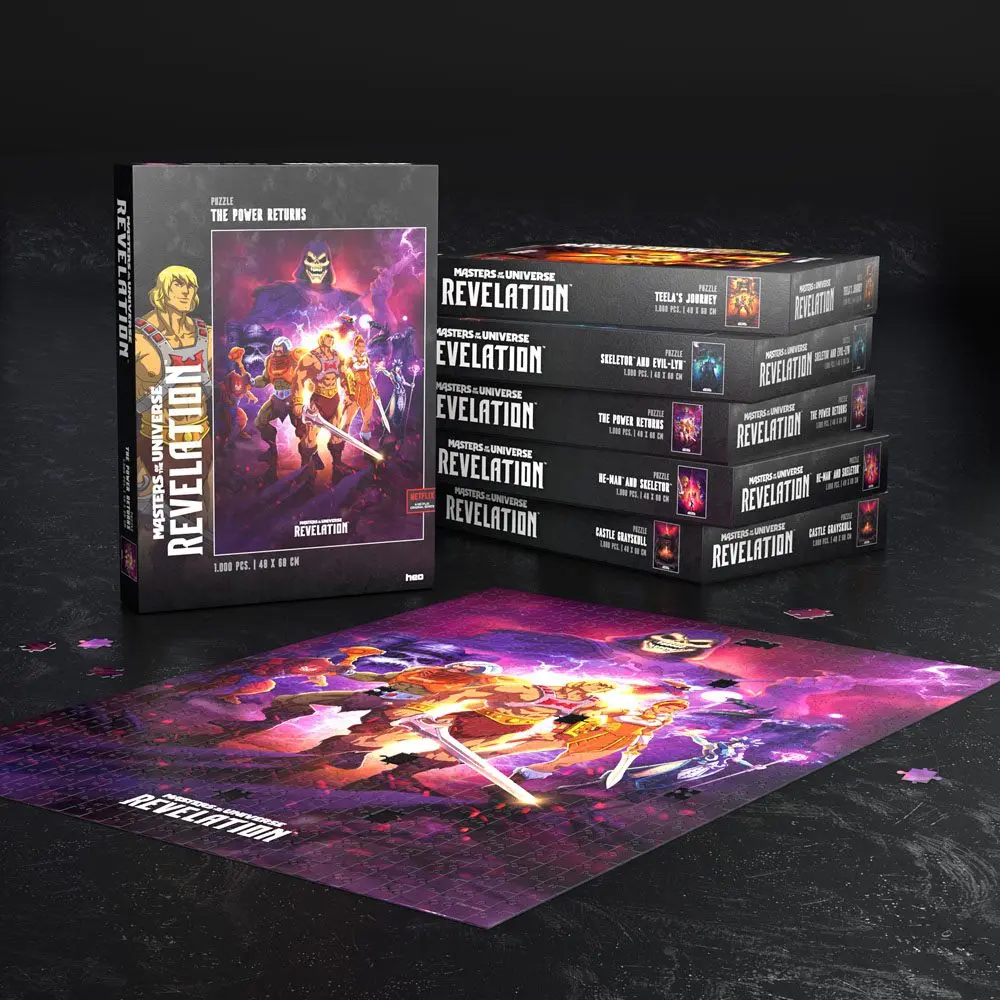 Masters of the Universe: Revelation™ Puzzle skládačka Síla se vrací (1000 dílků) fotografii produktu