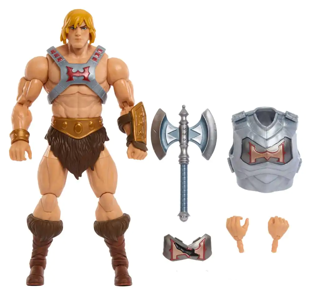 Masters of the Universe: Revolution Masterverse akční figurka Battle Armor He-Man 18 cm fotografii produktu