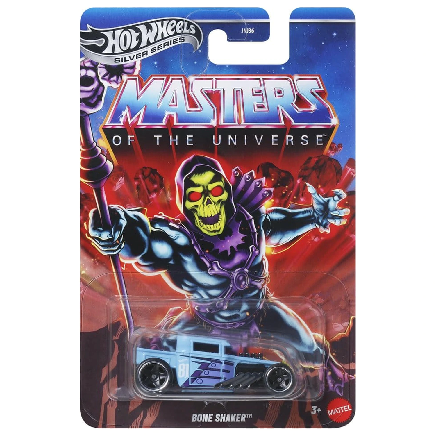 Masters of the Universe Silver Series Die-Cast vozidlo 1/64 Bone Shaker fotografii produktu