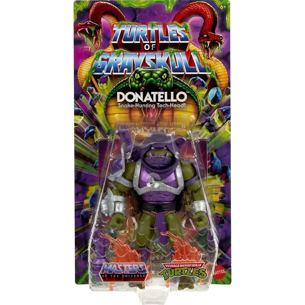 Masters of the Universe Turtles of Grayskull figurka Donatello 14 cm fotografii produktu