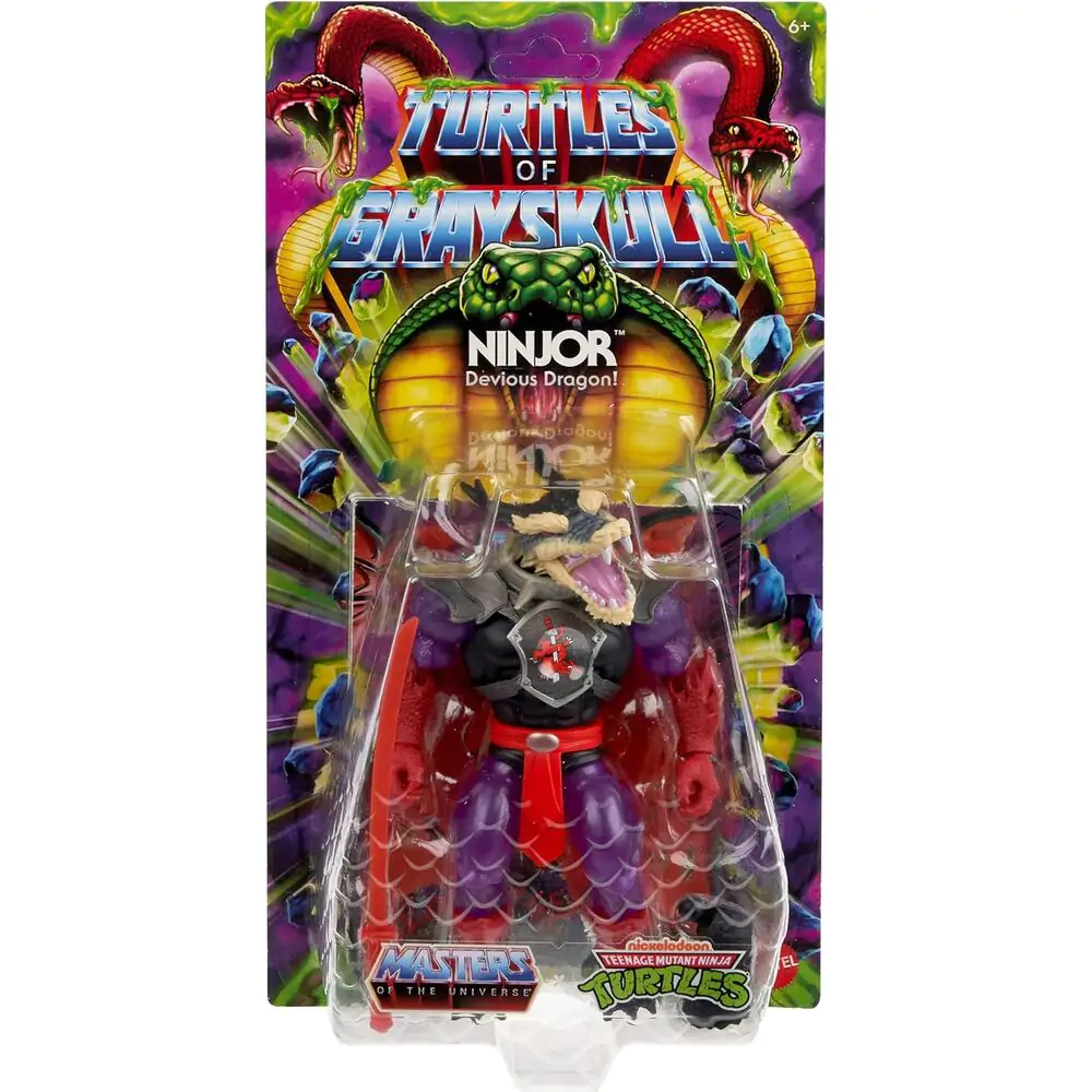 Masters of the Universe Turtles of Grayskull Mutated Ninjor figurka 14 cm fotografii produktu