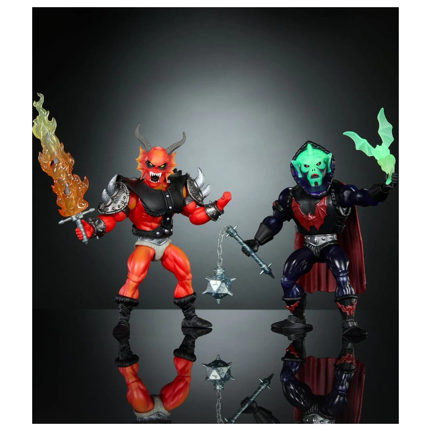 Masters of the Universe x Stranger Things Origins figurky 2-Pack Hordak & Hellfire-Man 14 cm fotografii produktu
