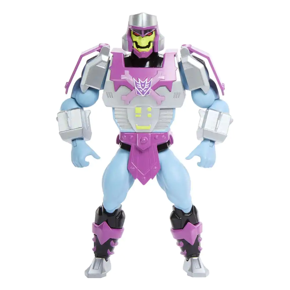 Masters of the Universe x Transformers akční figurka Megatron Armor Skeletor heo evropská exkluzivní 14 cm fotografii produktu
