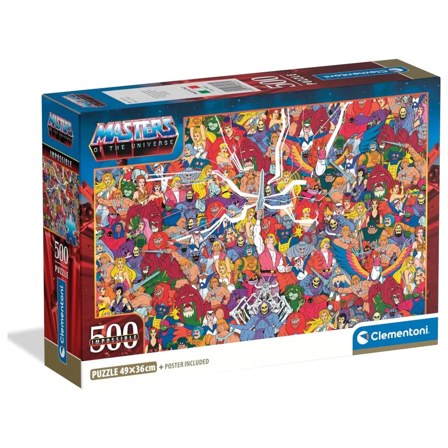 Masters of the Universe Impossible 500dílné kompaktní puzzle fotografii produktu